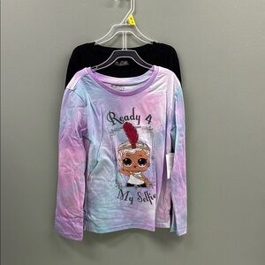 L.O.L. Surprise! Purple and Pink Long Sleeve Tees